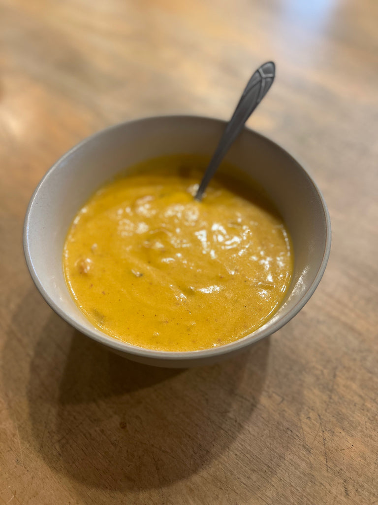 Cream of Carrot Soup – ChocolaTree Organic Oasis