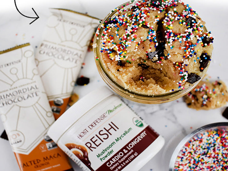 Reishi & Primordial Chocolate No-Bake Cookie Dough