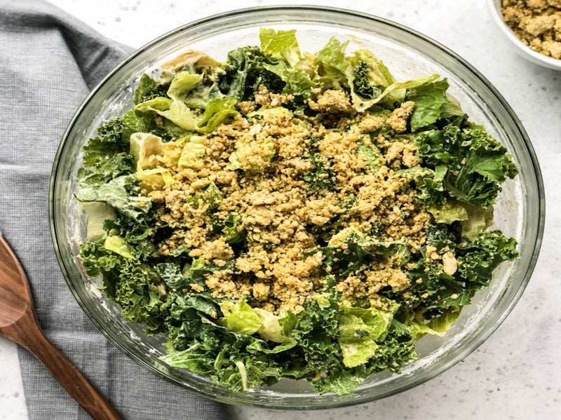 Vegan Caesar Romaine: Satisfying