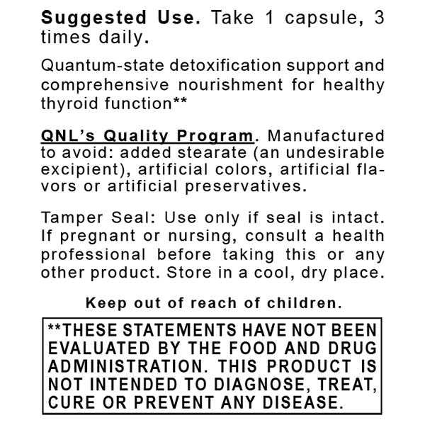 Quantum Thyroid Support, 60 vcaps