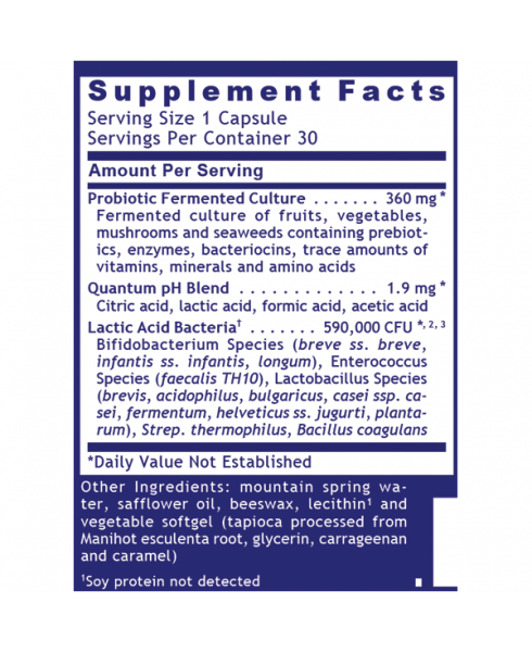 Quantum Probiotic Support, 30 vcaps