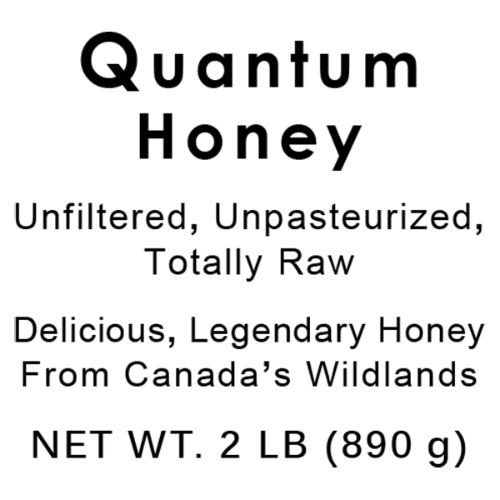 Quantum Raw Honey (Wildland Gold) - 1 lb
