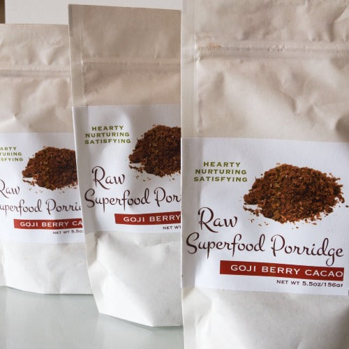 ChocolaTree Raw Superfood Porridge - Goji Berry Cacao, 5.5 oz