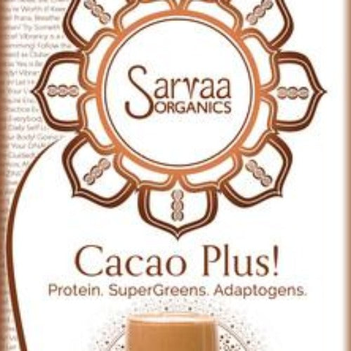 Sarvaa Superfood, Cacao Plus!, 10 oz powder – ChocolaTree Organic Oasis