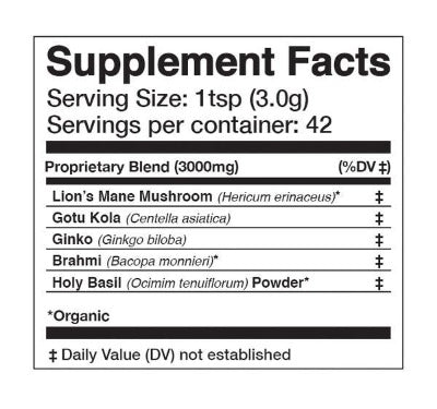 Anima Mundi Superherb Formula, The Mind, 4.5 oz powder