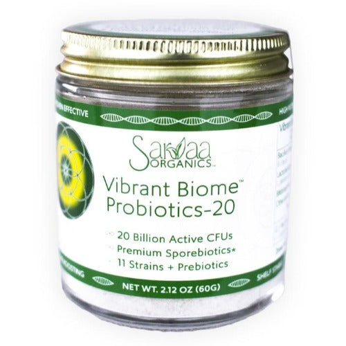 Sarvaa Superfood, Vibrant Biome Probiotics 20 billion CFU's per serving