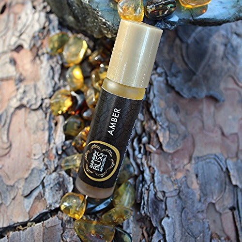 Rainbow Bliss Botanicals, Botanical Perfume, Amber, 10ml
