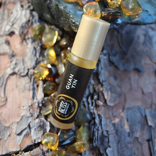 Rainbow Bliss Botanicals, Botanical Perfume, Guan Yin, 10ml
