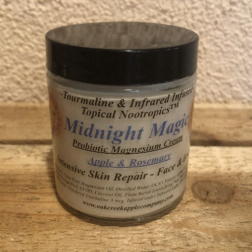 Oak Creek Apple Company Probiotic Magnesium Cream Skin Repair - Midnight Magic