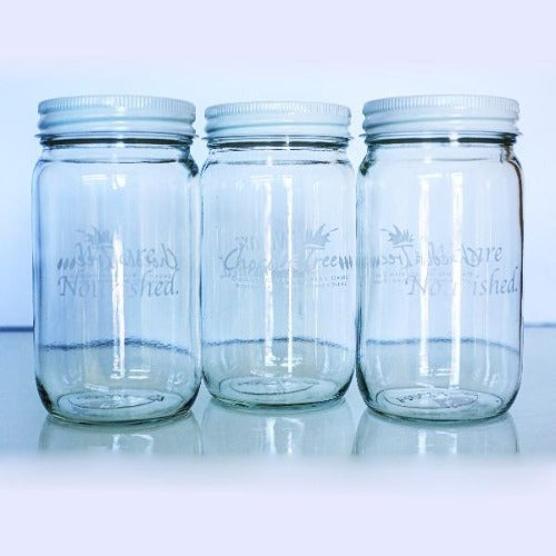 ChocolaTree Etched Mason Jars