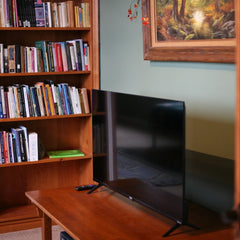 Television in Library 