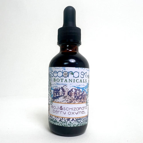 Sedona Sky Botanicals- Goji & Schizandra Berry Oxymel