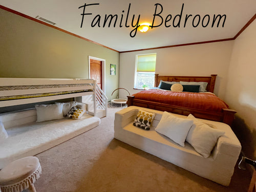 Family Bedroom at Natures Oasis Sanctuary