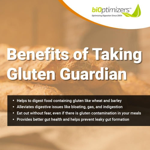Bioptimizers Gluten Guardian, 90 Cap