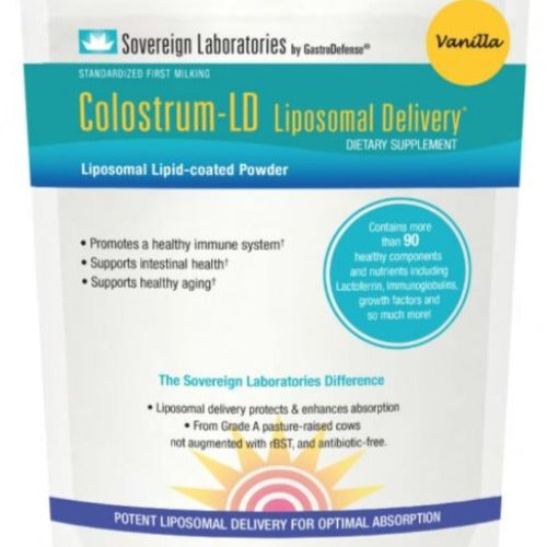 Sovereign Laboratories, Colostrum-LD, Vanilla 6oz