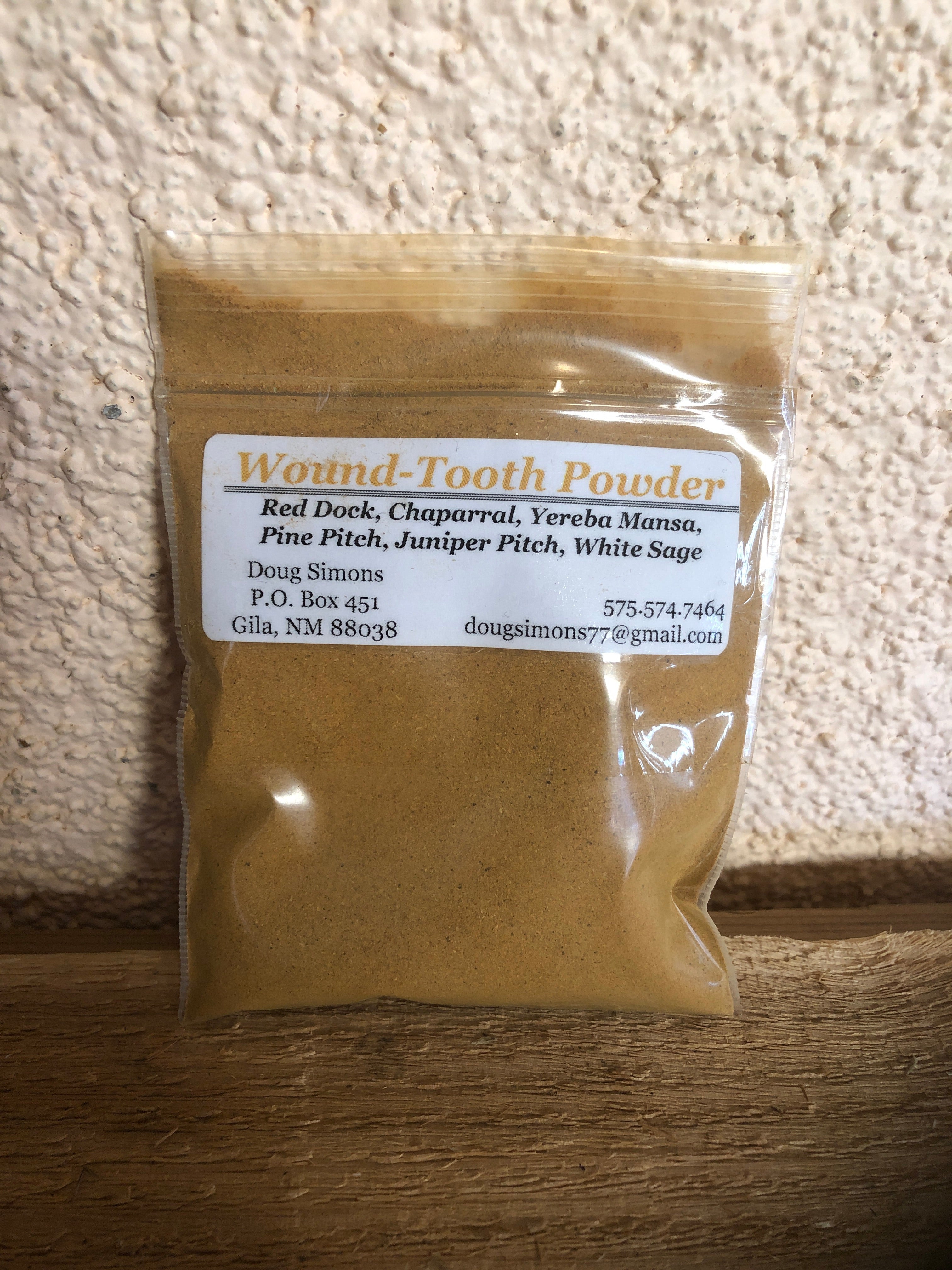 Chanchka Wound / Tooth Powder