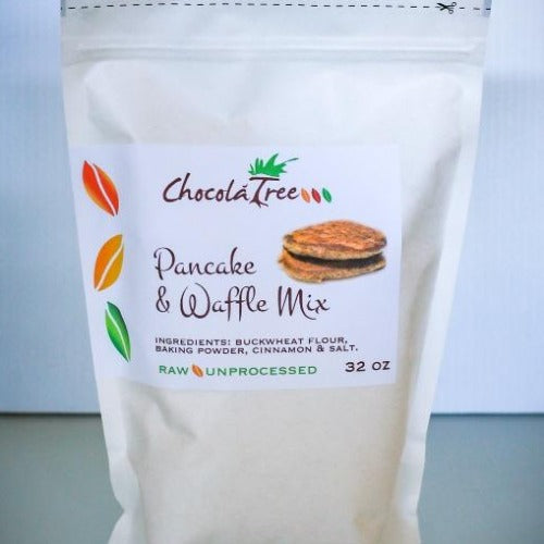 ChocolaTree Buckwheat Pancake Waffle Mix, 32 oz bag