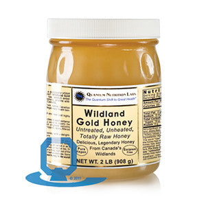 Quantum Raw Honey (Wildland Gold) - 1 lb